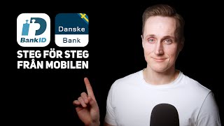 Bank ID  Beställa nytt BankID Steg för Steg Danske Bank via Mobilen [upl. by Slein]