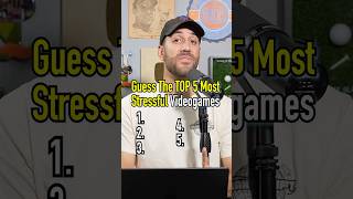 Top 5 Most Stressful Video Games Of All Time Do You Agree shorts top5 gaming guessinggame [upl. by Yaker944]