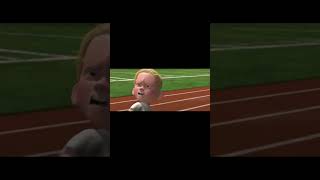 Incredible Dash  One Mile Run  The Incredibles  Animated Cartoon Movie [upl. by Luckin359]