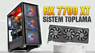 2K SİSTEM RX 7700 XT 12GB ve DDR5 PC Toplama  PCH VEGA V5 [upl. by Ashley]