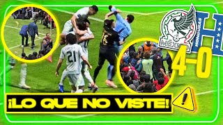 ⚠️ Pleito Afición vs hondureños y Reacción de jugadores a la goleada en el México vs Honduras [upl. by Oeram915]