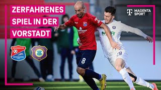 SpVgg Unterhaching  FC Erzgebirge Aue Highlights mit LiveKommentar  3 Liga  MAGENTA SPORT [upl. by Haggai]