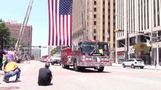 Newark Fire Department 48th Annual Muster 2015 [upl. by Orabel]