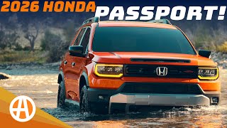 2026 Honda Passport is a Boxy Adventure Machine  First Look [upl. by Refitsirhc]