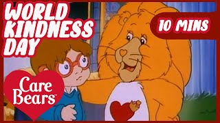 carebears  Care Bears Help Kids 🧒🐻  World Kindness Day  10 MINS  Classic Care Bears [upl. by Brynne]