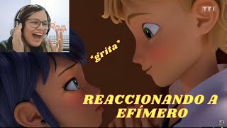 Reaccionando a EFÍMERO EPHEMERAL El episodio 100 de MIRACULOUS LADYBUG [upl. by Aruasi]