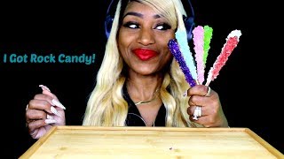 ASMR ROCK CANDY SUCKERS2 [upl. by Anekahs]