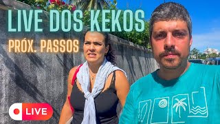 LIVE DOS KEKOS  NOSSOS PRÓXIMOS PASSOS RESPONDENDO PERGUNTAS OUT 24 [upl. by Ioved]