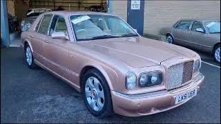 2001 BENTLEY ARNAGE RED LABEL AUTO  MATHEWSONS CLASSIC CARS  14 amp 15 FEBRUARY 2024 [upl. by Berg]