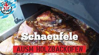 Schäufele  Holzbackofen HBO  Der süddeutsche KLASSIKER [upl. by Kinom]