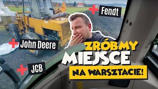 ZRÓBMY MIEJSCE NA WARSZTACIE  JCBFENDTJOHN DEERE [upl. by Craig]