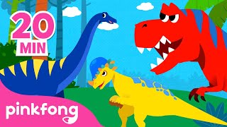 🦖 Mix  Dinosaurier lied  Dinosaurier von A bis Z  Dinosaurier Lieder  Pinkfong Lieder für Kinder [upl. by Ettena233]