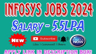 Infosys BPM Off Campus 2024 Hiring for Freshers as Customer Support Salary up to 5 5 LPA [upl. by Ahsikcin]