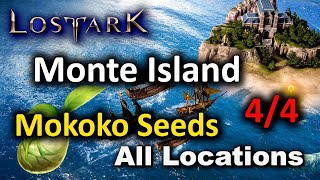 Monte Island Mokoko Seed Locations  Lost Ark [upl. by Raybin119]