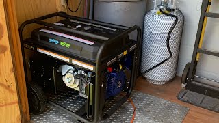 Westinghouse 12500 Watts Generator Set Up ReviewsWith No Soft Start [upl. by Alien]