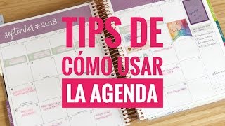 Trucos de cómo usar la agenda tips de organización [upl. by Oeflein]