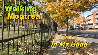 10 25 24 WALKING MONTREAL IN MY HOOD OF HOCHELAGA VILLE MARIE [upl. by Kenna]