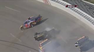 2009 Ryan Newman flip  Talladega [upl. by Enyrhtac]