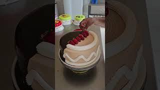 Most Satisfying Chocolate  Dessert Chocolate Cake Recipes cakeideas chocolatecakedecoration [upl. by Lenoil]