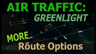 How to Connecting Routes  Air Traffic Greenlight ATC themed game [upl. by Eninaj]