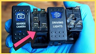 HOW TO Wire 12V LED Rocker Switch  Simple Guide and Wiring Explanation [upl. by Lytsirk]