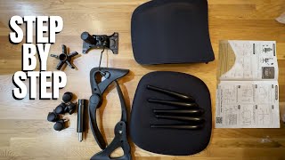 Winrise Office Chair Ergonomic Desk Chair Unboxing and Assembly Start to finish [upl. by Notgnimer]