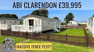 Stunning Static Caravan on a Large Fenced Plot for Sale in the UK [upl. by Annwahsal]