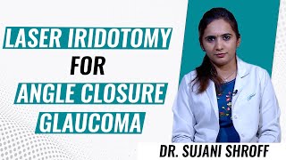 Laser Iridotomy for Angle Closure Glaucoma  Dr Sujani Shroff  Narayana Nethralaya [upl. by Nitsoj]