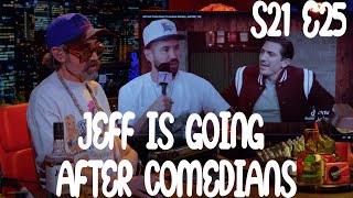 Jeff Wittek Not Happy With Andrew Schulz  Redbar Highlights [upl. by Elitnahc]