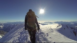 Mont Blanc  Monte Bianco via normale francese [upl. by Calondra]