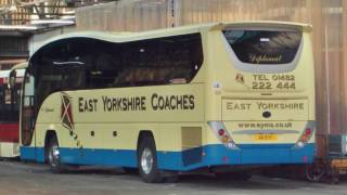 eyms EAST YORKSHIRE COACHES HULL amp YORK COACH LIVERY amp NATIONAL EXPRESS photo video [upl. by Adnertal914]