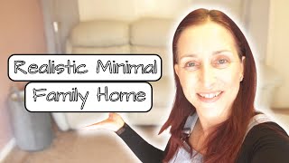 Realistic MINIMALIST Home Tour [upl. by Neelav]