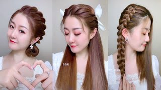 Best Hairstyles for Girls 👌 10 Braided Back To School HEATLESS Hairstyles [upl. by Ardnuahc]