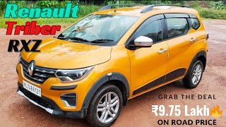 Renault Triber RXZ 2024  Top model price [upl. by Adelind]