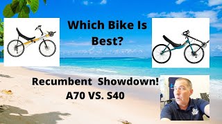 Recumbent Bike Showdown Bacchetta Corsa A70 Vs Cruzbike S40 [upl. by Roux850]