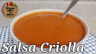 Salsa para Pavo Panes con Pollo y Para Tamales Salvadoreños [upl. by Suisyola]