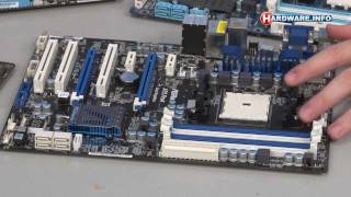 HardwareInfo TV 240 deel 34 AMD A8 moederborden review [upl. by Nnahgaem]