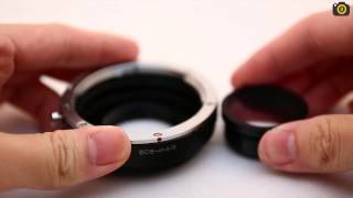 Remove the optical glass of the Focal Reducer Adapter [upl. by Boyce311]