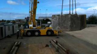 Grue mobile liebherr 55 t [upl. by Nosreg]