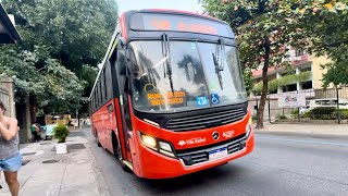 Integração Metrô  Ônibus R500  Do Flamengo a Botafogo Linha 1  Linha 548 [upl. by Sandler]