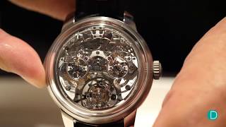 GirardPerregaux Minute Repeater TriAxial Tourbillon sound [upl. by Ralf]