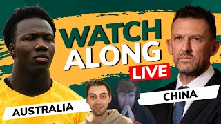 Socceroos vs China  World Cup Qualifiers  Round Ball Live [upl. by Gnem525]