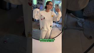 christmas pajamas diy christmasiscoming christmascrafts [upl. by Verla]