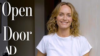 Inside Amber Valletta’s Peaceful LA Sanctuary  Open Door  Architectural Digest [upl. by Ytsud]