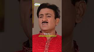 Wait For Jethalal Epic Reactiontmkoc funny comedy relatable shorts funnyvideo [upl. by Viafore]