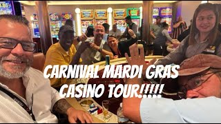 Carnival Mardi Gras Casino Tour [upl. by Nicholas]