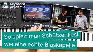 So spielt man Schützenliesl wie eine echte Blaskapelle  PowerTipp [upl. by Beghtol]