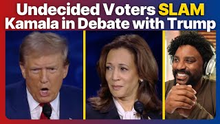 Undecided Voters SLAM Kamala in Debate with Trump [upl. by Kev]