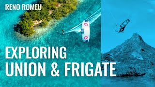 The best kitesurf session of the year UNION ISLAND amp FRIGATE [upl. by Lothario]