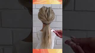 The most popular wedding hairstyle Volume curly low bun quick technique [upl. by Bethel]